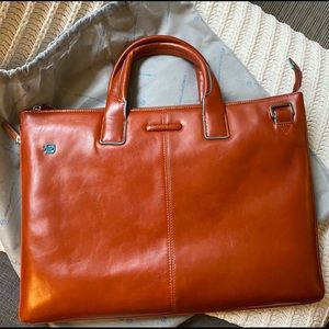 NEW, never used Piquadro slim computer bag